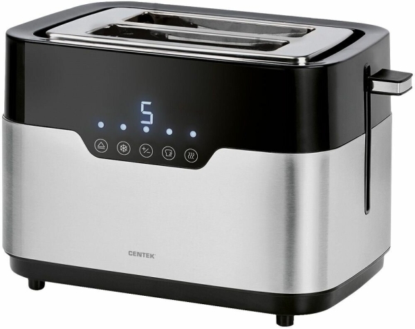Технопапа · Тостер CENTEK CT-1423, сталь