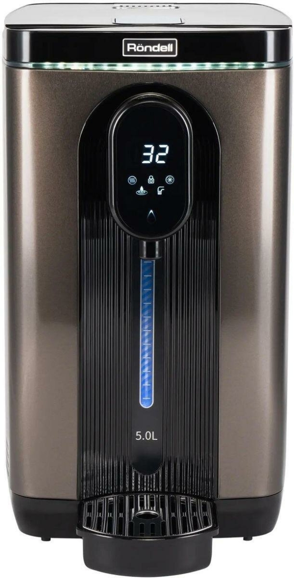 Технопапа · Термопот RONDELL RDE-1051 объем 5.00 л, мощность 850 Вт, с подсветкой, черный