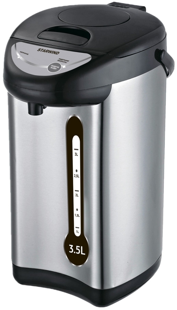 Технопапа · Термопот Starwind STP2830 объем 3.5л. мощность 750Вт, цвет серебристый /черный