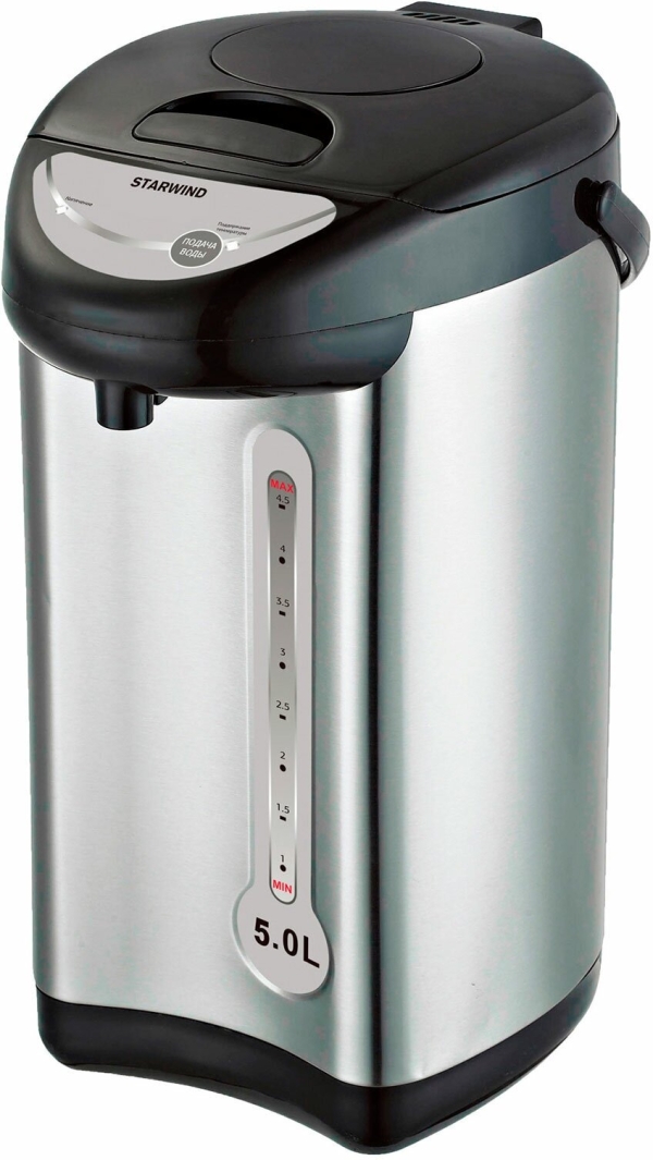 Технопапа · Термопот Starwind STP2850 серебристый/черный