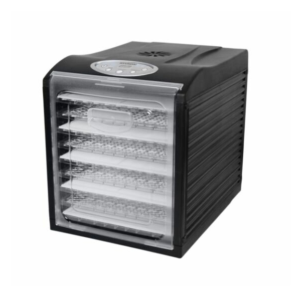 Технопапа · Сушка для фруктов и овощей Hyundai HYFD-1802, черный