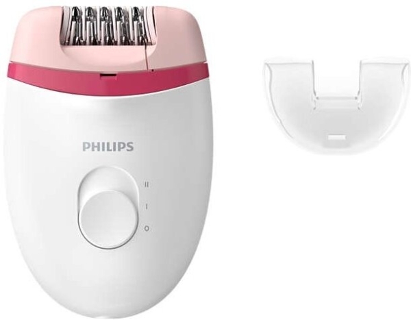 Технопапа · Эпилятор Philips BRE235 Satinelle Essential 120 мм white/pink