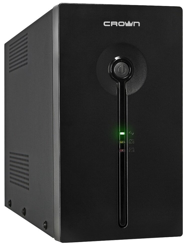 Технопапа · Источник бесперебойного питания CROWN MICRO SP2000 IEC, USB, черный