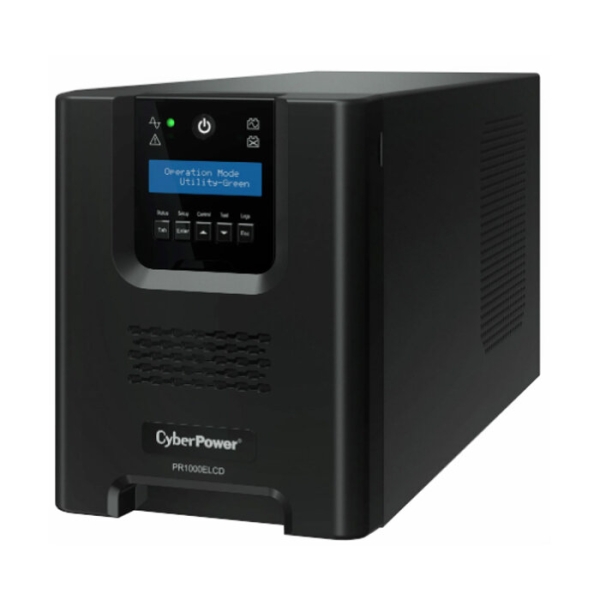 Технопапа · Блок бесперебойного питания CyberPower Professional Tower LCD PR1000ELCD 1000VA/900W black