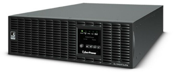 Технопапа · CyberPower OL10KERT3UPM ИБП {Online, 10000VA/10000W USB/RS-232/Dry/EPO/SNMPslot/RJ11/45/ВБМ (4 IEC С13, 4 IEC C19, 1 клеммная колодка) без АКБ}