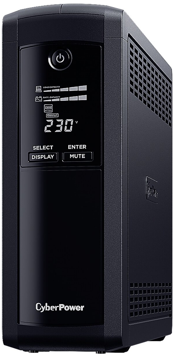Технопапа · Источник бесперебойного питания CyberPower VP1200EILCD, линейно-интерактивный, 230В