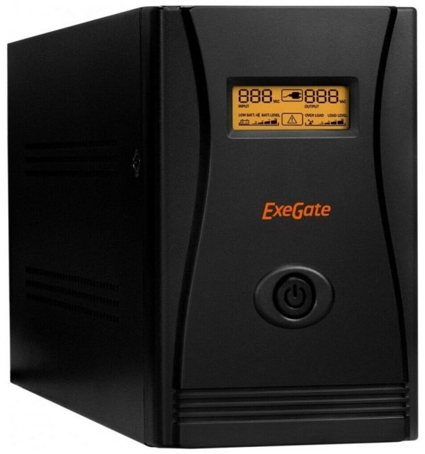 Технопапа · ИБП ExeGate SpecialPro Smart LLB-2000 LCD (С13, RJ, USB) (EP285517RUS)