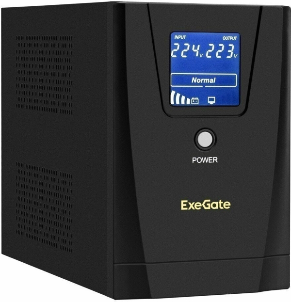 Технопапа · ИБП ExeGate SpecialPro Smart LLB-1200. LCD. AVR.2SH.3C13 (EX292795RUS)