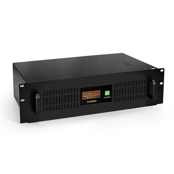 Технопапа · Exegate EP285776RUS ИБП ExeGate ServerRM UNL-1500. LCD. AVR. С13. RJ. USB.3U