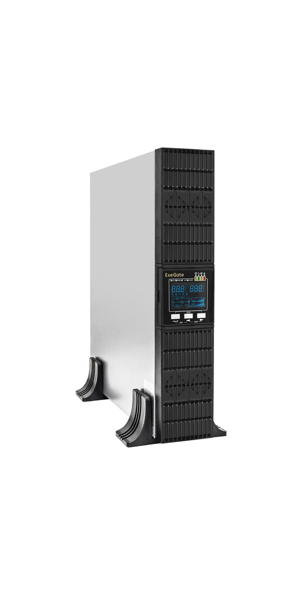 Технопапа · ИБП ExeGate On-line PowerExpert ULS-1000. LCD. AVR.6C13. USB. RS232. SNMP.2U/EP285646RUS