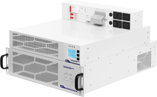 Технопапа · Ippon 2049888 ИБП Na+ RTA 10K 10000Вт 10000ВА белый