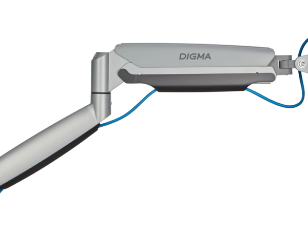 Технопапа · Кронштейн для мониторов жк Digma D-MM302D серый 17"-35" макс.9кг крепление к столешнице поворот и наклон