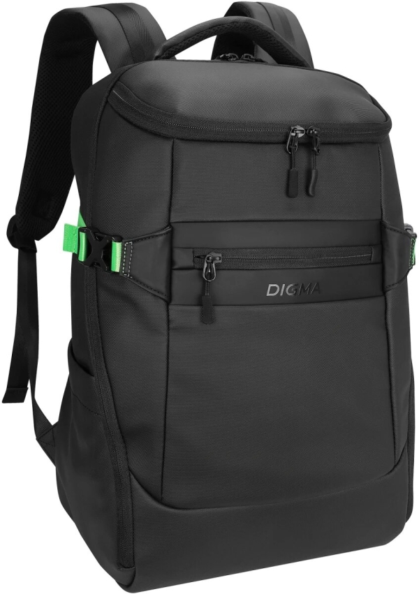 Технопапа · Рюкзак для ноутбука Digma Game G1 Black (DGBP15G1BK)