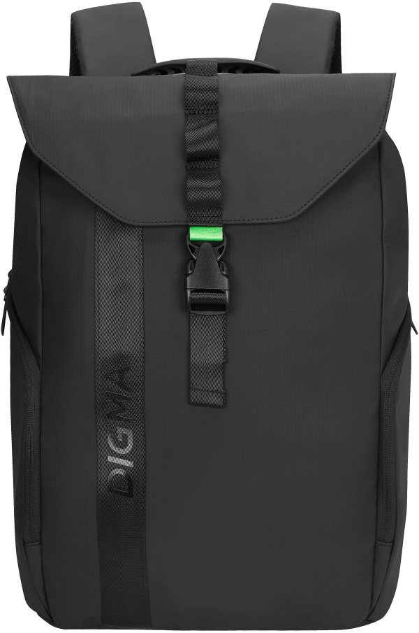 Технопапа · DGBP15L1BK / Рюкзак 15.6" Digma Lifestyle L1, черный, Универсальный (dgbp15l1bk)