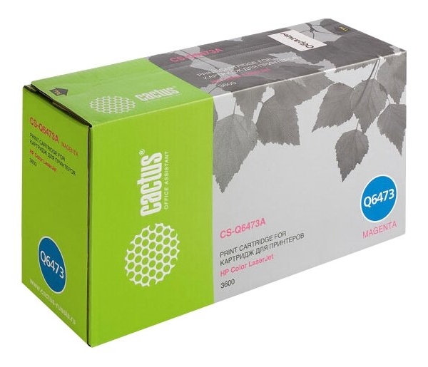 Технопапа · Картридж Cactus CS-Q6473A Q6473A пурпурный