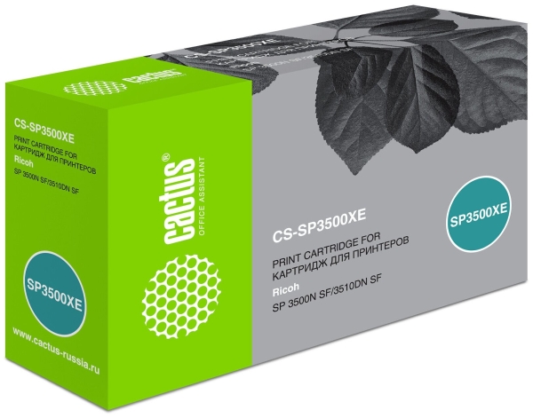 Технопапа · Картридж лазерный Cactus CS-SP3500XE 407646, совместимый