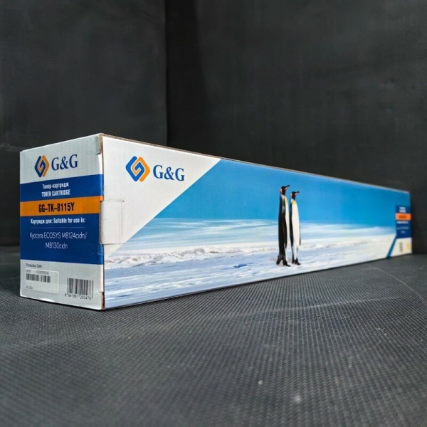 Технопапа · Kyocera GG-TK8115Y Лазерный картридж жёлтый, ресурс 6 000 стр.