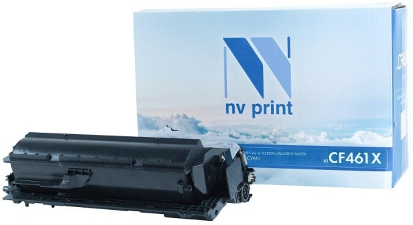 Технопапа · Совместимый картридж NVPrint (CF461X) для HP Color Laser Jet M652DN/M653DN/M653X (cyan) 22 000 стр.