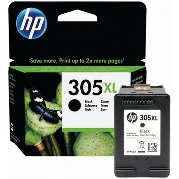 Технопапа · Картридж HP 3YM62AE 305XL струйный повышенной емкости черный (240 стр)