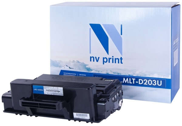 Технопапа · Лазерный картридж NV Print NV-MLTD203U для Samsung ProXpress M4020ND, M4070FR (совместимый, чёрный, 15000 стр.)