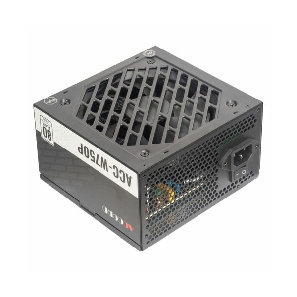 Технопапа · Блок питания Accord ACC-W750P, 750Вт, 120мм, черный, retail