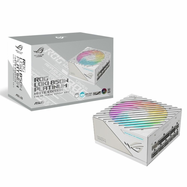Технопапа · Блок питания ASUS ROG-LOKI-850P-WHITE-SFXL-GAMING