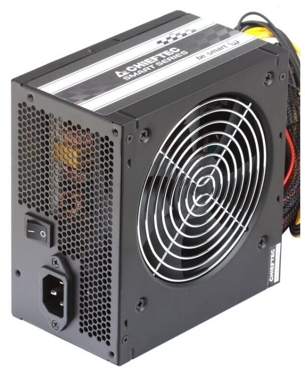 Технопапа · Блок питания Chieftec GPS-550A8, 550Вт, 1 вентилятор, 2 разъема PCI-E