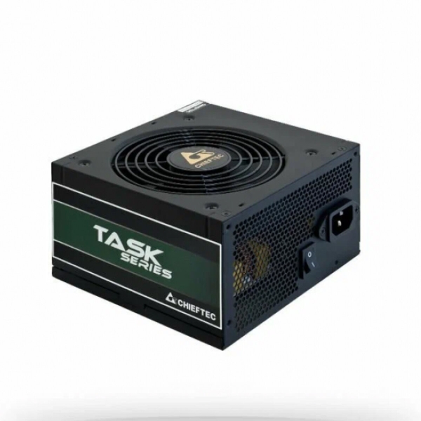 Технопапа · Блок питания Chieftec TPS-500S ATX, 1 вентилятор, 500Вт, черный,