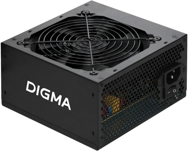 Технопапа · Блок питания Digma ATX 650W DPSU-650W, 650Вт, 120мм, черный, RTL