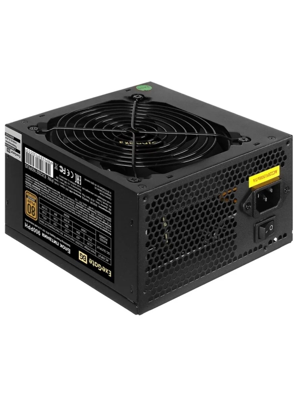 Технопапа · Блок питания ATX Exegate EX292160RUS-OEM 900W, 80 PLUS Bronze, 120mm fan
