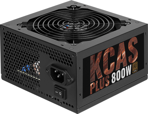 Технопапа · Блок питания AeroCool KCAS Plus, 800Вт, 80PLUS Bronze, ATX