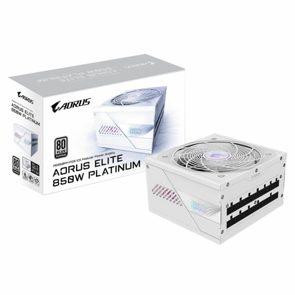 Технопапа · Блок питания ПК Gigabyte AE850PM PG5 ICE 850W, 80Plus, Platinum, Полностью модульный, PCIe Gen 5.1, ATX 3.0 compatible. 28200-AE85W-1EUR