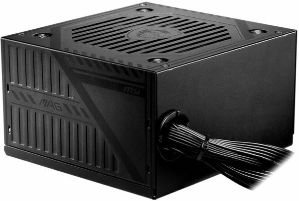 Технопапа · Блок питания MSI MAG A500DN, 500W, Standard 80 Plus, Non-Modular, Color Box (306-7ZP6A11-809)
