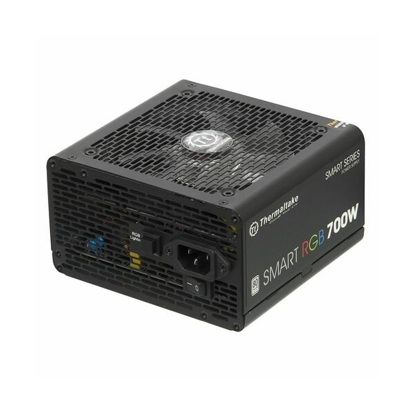 Технопапа · Блок питания Thermaltake Smart RGB 700, 700Вт, 120мм, черный, retail [ps-spr-0700nhsawe-1]