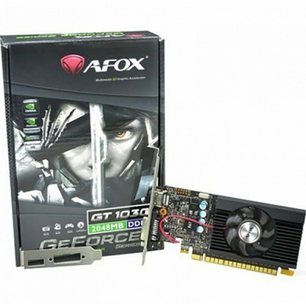 Технопапа · Видеокарта AFOX GeForce GT 1030 V2, 2GB