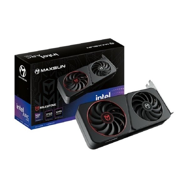 Технопапа · Видеокарта MAXSUN INTEL Arc B580 MILESTONE 12G