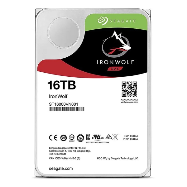 Технопапа · Жесткий диск Seagate IronWolf NAS ST16000VN001 16TB 3.5" SATA 6Gb/s