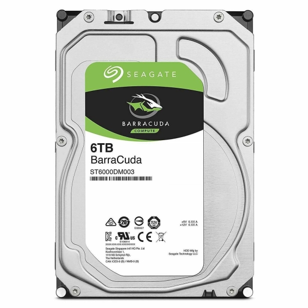 Технопапа · Жесткий диск Seagate BarraCuda 6 ТБ - ST6000DM003 - OEM