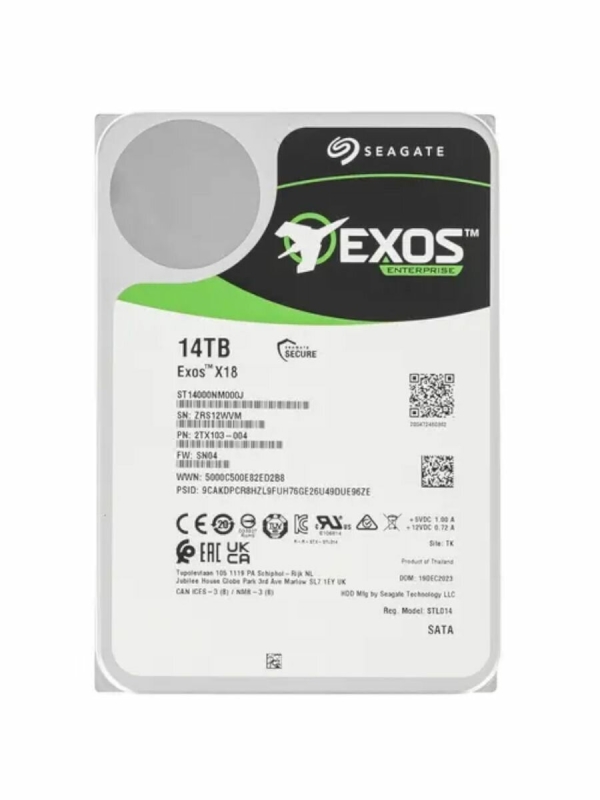 Технопапа · Жесткий диск 14TB SATA 6Gb/s Seagate ST14000NM000J