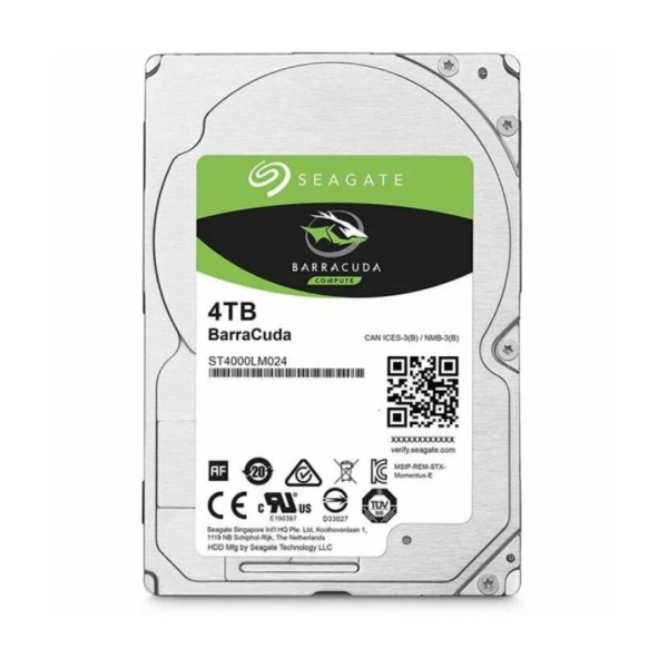 Технопапа · Жесткий диск 2.5" Seagate Barracuda ST4000LM024, 4000 Гб, 5400 об/мин, SATA III