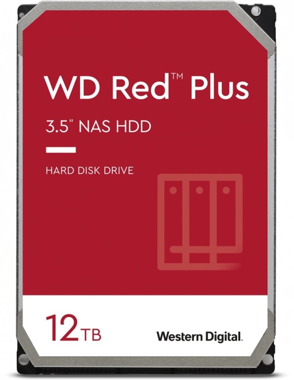 Технопапа · Жёсткий диск 12Tb SATA-III WD Red Plus (WD120EFGX)