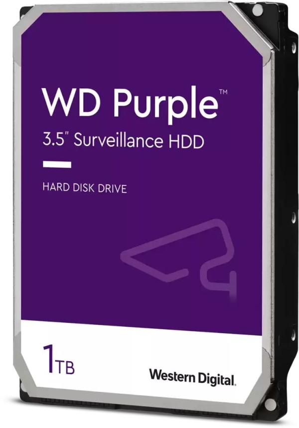 Технопапа · Жесткий диск WD SATA-III 1TB WD11PURZ Surveillance Purple (5400rpm) 64Mb 3.5"