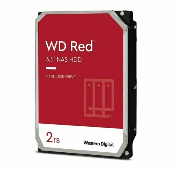 Технопапа · Жесткий диск WD Red Plus WD20EFPX 2Tб, SATA-III, форм-фактор 3.5 дюймов