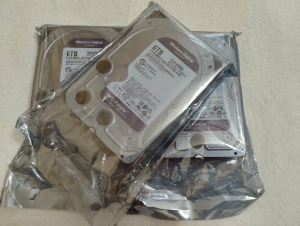 Технопапа · Жесткий диск WD Purple 6тб WD64PURZ (Оригинал). ХДД 6 терабайт.