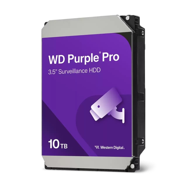 Технопапа · Жесткий диск WD Purple Pro WD102PURP, 10ТБ, HDD, SATA III, 3.5", ОРИГИНАЛ