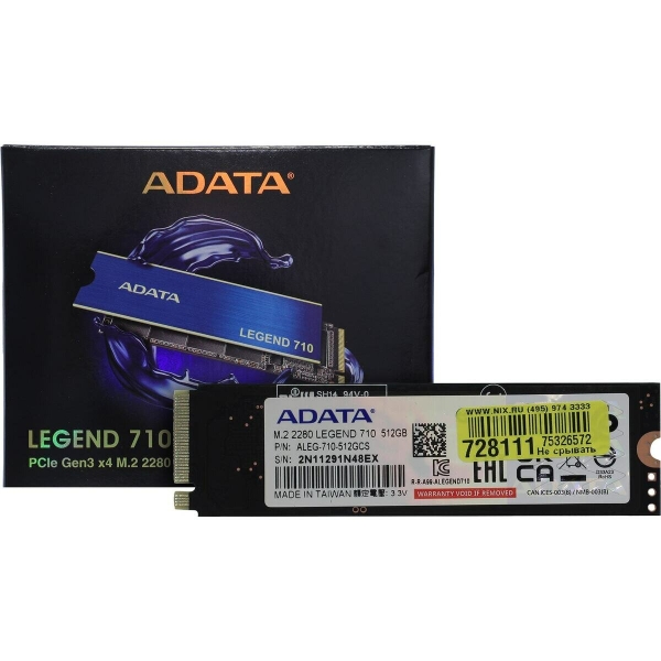 Технопапа · Adata LEGEND 710 512 Гб