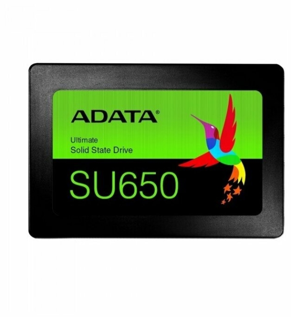 Технопапа · SSD-накопитель ADATA Ultimate SU650, 256ГБ, 2.5", SATA III