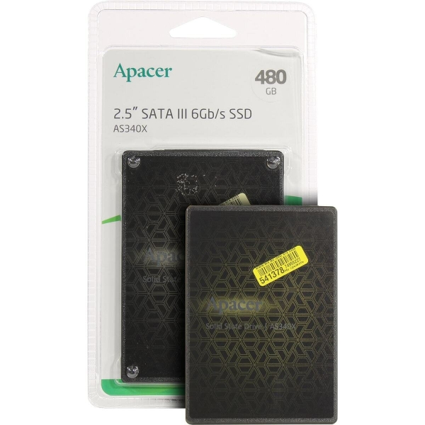 Технопапа · Apacer AS340X Panther 480 Гб AP480GAS340XC-1