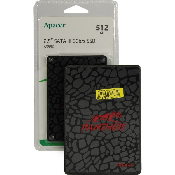 Технопапа · Apacer AS350 Panther 512 Гб AP512GAS350-1