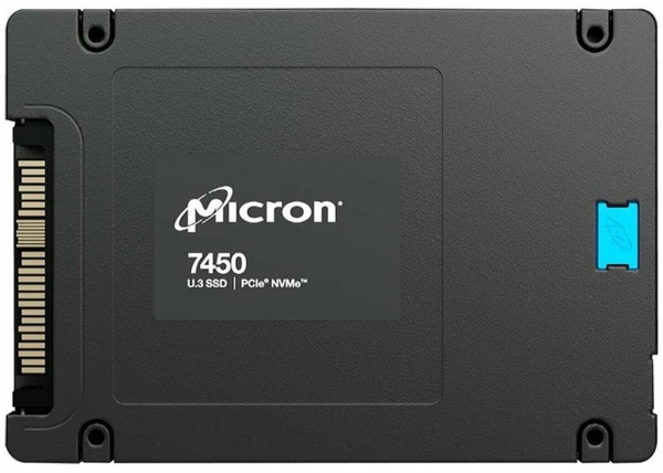 Технопапа · SSD накопитель Micron U.3 2.5 7450 MAX 1600 ГБ PCIe 4.0 (MTFDKCC1T6TFS-1BC1ZABYY)